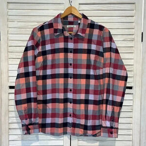 Orvis Multicolor Plaid Button Down Shirt
